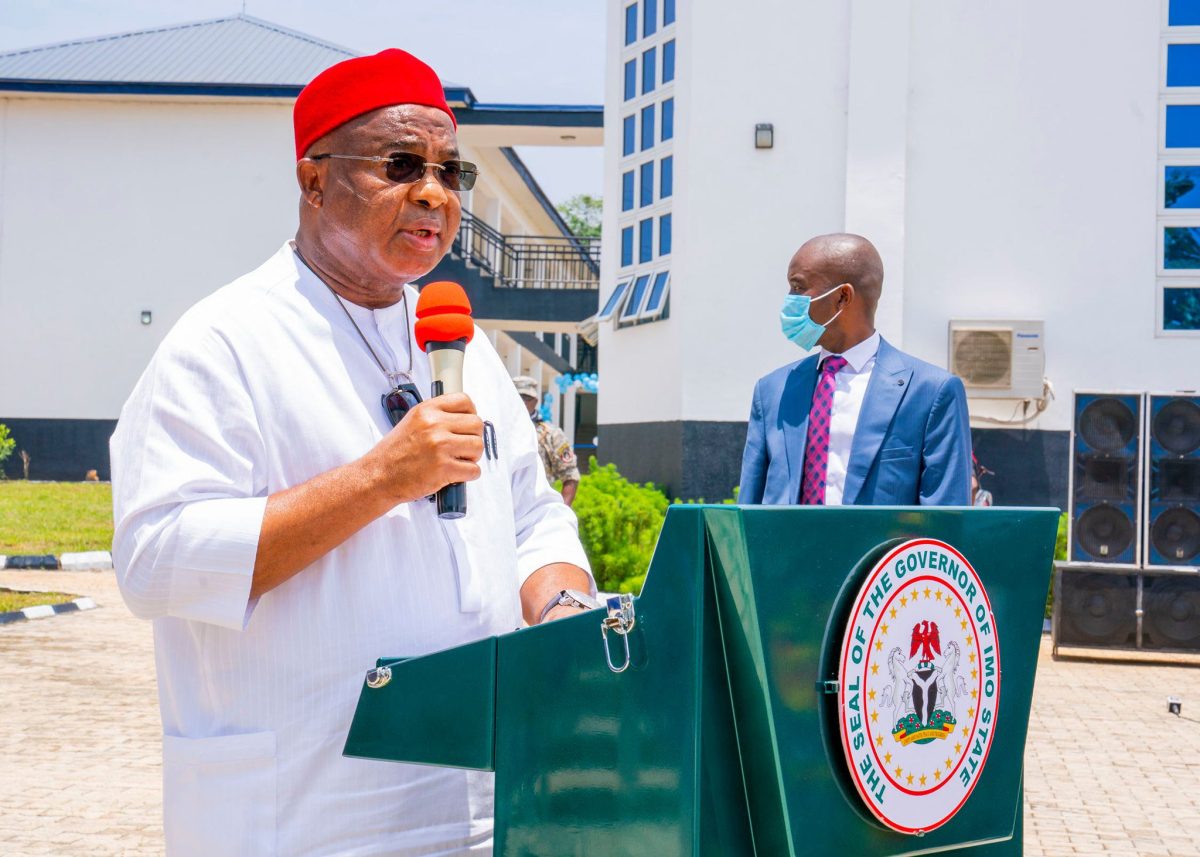 Hope Uzodinma Commends Governor Okezie Ikpeazu following the Central Bank Intervention Projects commissioning in Abia State - 9News Nigeria