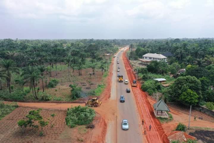 Massive road construction have continued in Imo by Hope Uzodinmas administration