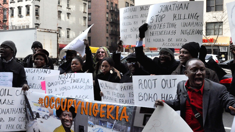 Occupy Nigeria Ojota Protest Diaspora