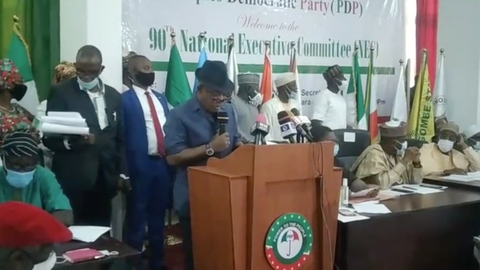 90th National Executive Committee (NEC), Meeting of the Peoples Democratic Party