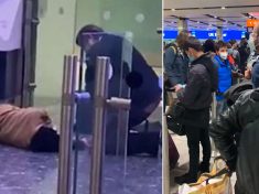 Passenger collapses at Heathrow Airport after '7-hour Covid queue and 90-minute argument over hotel quarantine