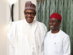 President Buhari and Hon Uchechukwu Ogah