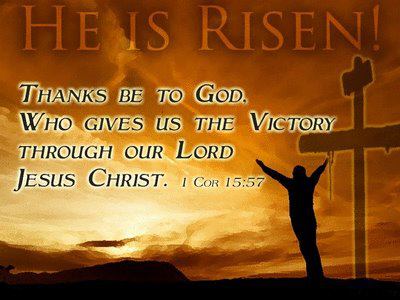 Thanks be to God Who gives us victory through Christ