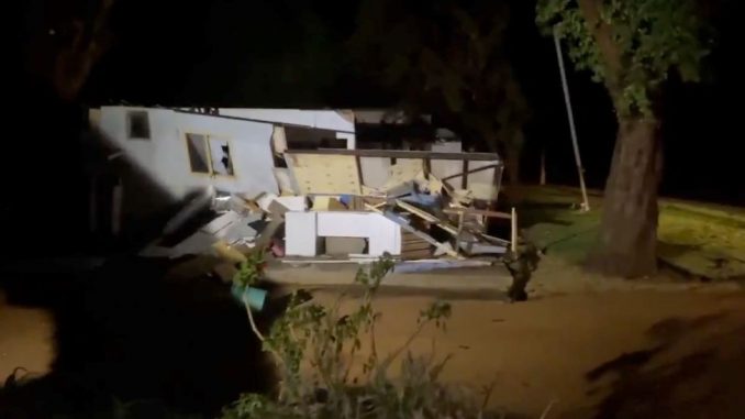 The storm destroyed homes across Western Australia