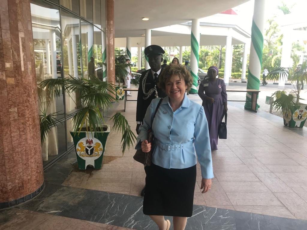 UK Commissioner, Catriona Laing in Nigeria