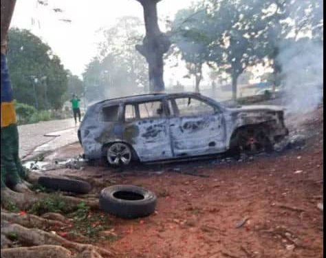 Unknown gunmen attacked Zone 13 Police headquarters in Anambra State 