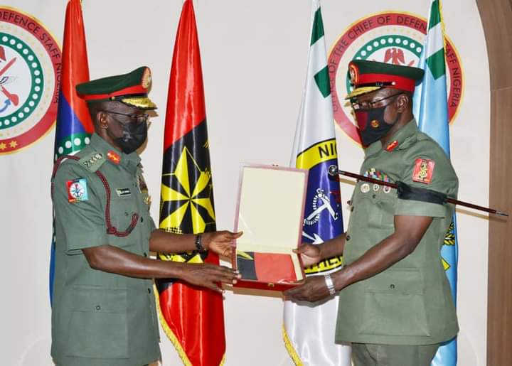 CHIEF OF DEFENCE STAFF HOSTS NEW CHIEF OF ARMY STAFF 1 1