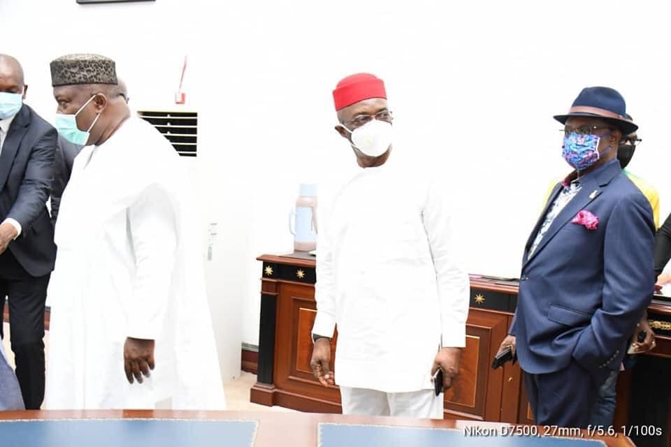 COMMUNIQUE ISSUED AT THE CONCLUSION OF THE MEETING OF THE GOVERNORS OF SOUTHERN NIGERIA IN GOVERNMENT HOUSE ASABA DELTA STATE ON TUESDAY 11TH MAY 2021 DELTA STATE