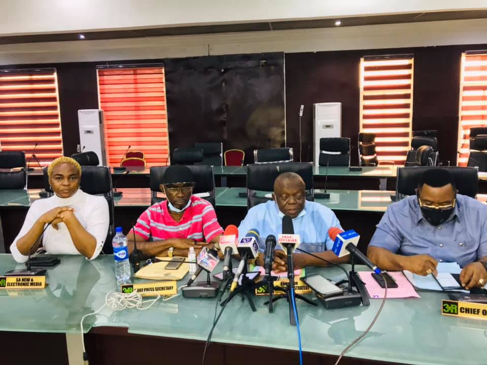 Governor Hope Uzodinma Dissolves Cabinet
