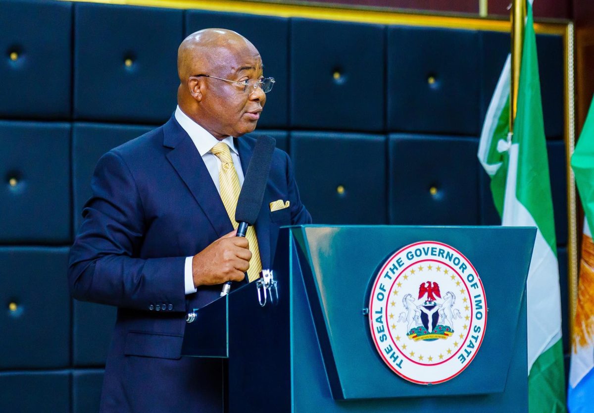 Hope Uzodinma Governor of Imo State