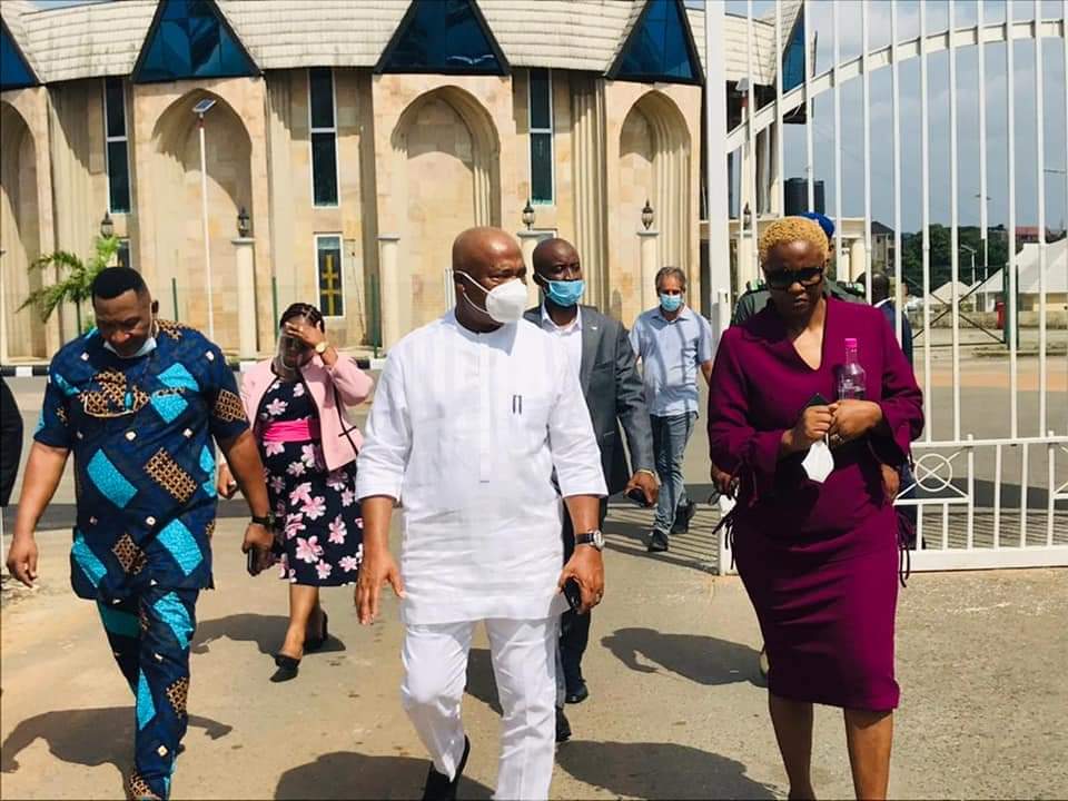 IMO GOVERNOR, HOPE UZODINMA EMBARK ON RENOVATION OF GOVERNMENT HOUSE