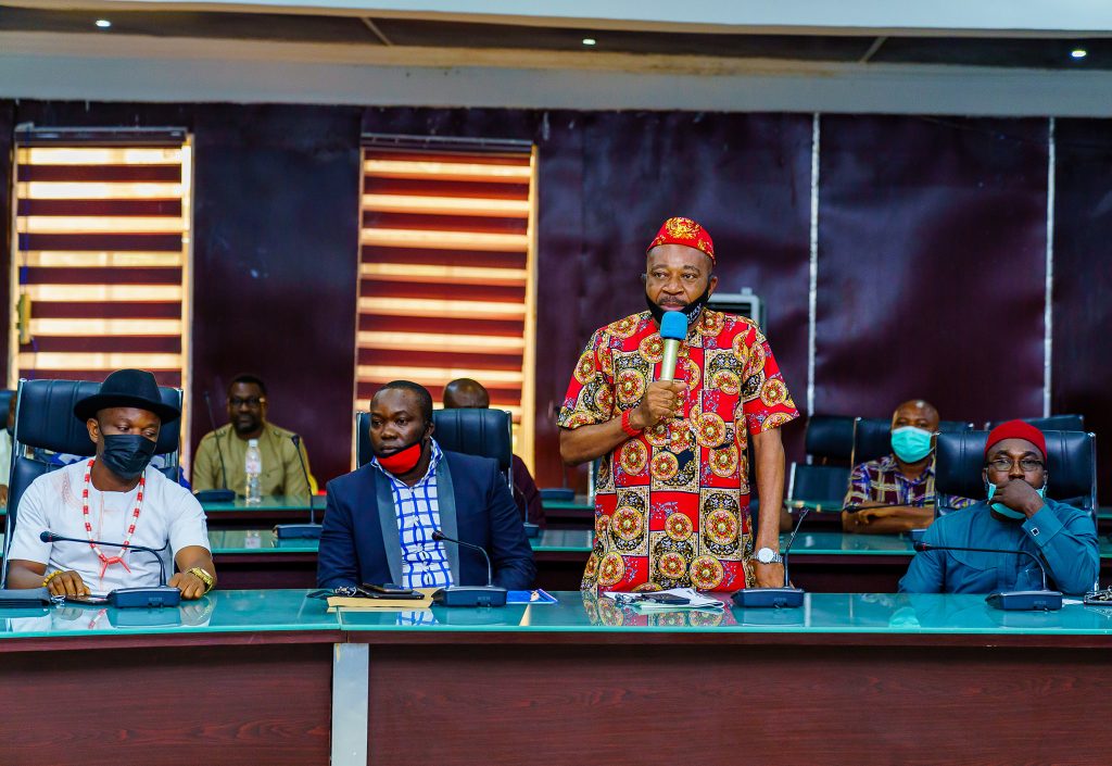 IMO IPAC DRUMS SUPPORT FOR GOV. UZODINMA PROMISES TO COLLAPSE OTHER POLITICAL PARTIES TO APC 1 1