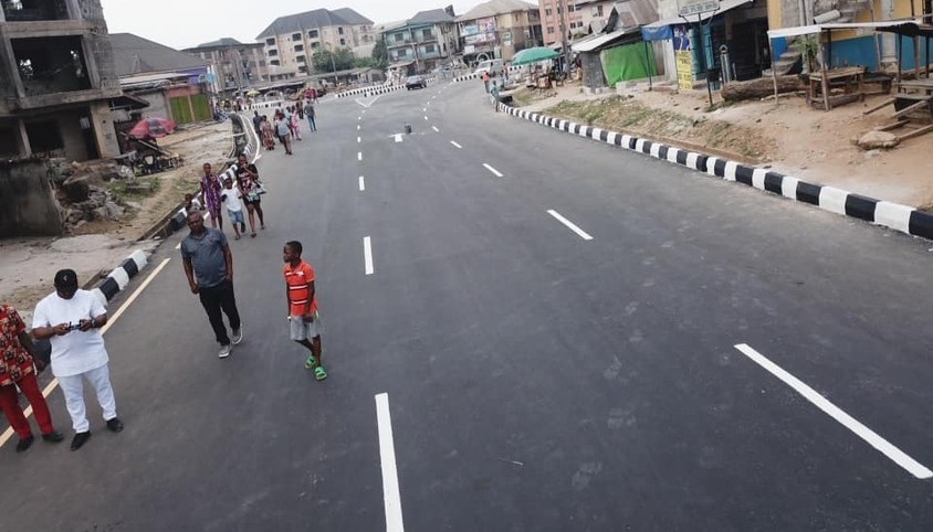 Newly Completed Osusu Road, Aba. Abia State