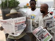 Newspaper vendors in Owerri