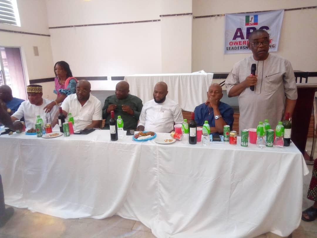 OWERRI WEST APC UNANIMOUSLY AFFIRM KANAYO ONYEMAECHI APEX LEADER OF PARTY