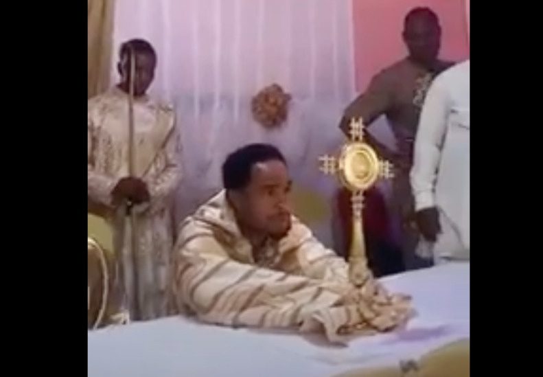 Odumeje turns himself into Rev Father Video