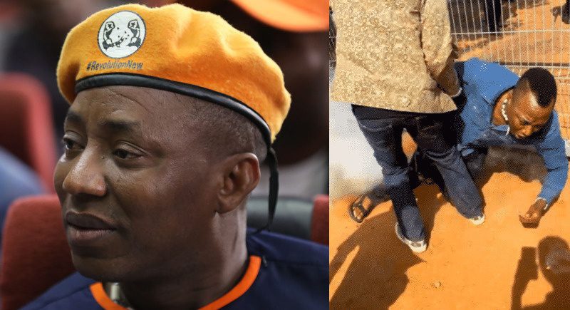 Omoyele Sowore Shot By Police in Abuja