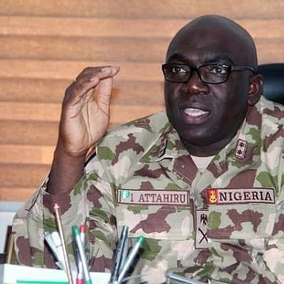 The Slain Chief of Army Staff of the Nigerian Armed Forces, General Attahiru Ibrahim