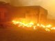 burning INEC office