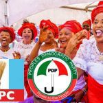 APC Party and PDP Party supporters