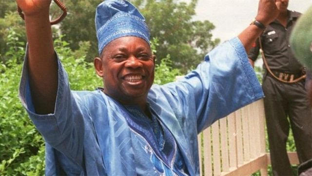 Bashorun MKO Abiola, winner of June 12 1993 Annuled election