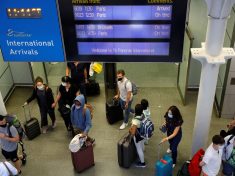 Britain considers vaccine passports to restart international travel.