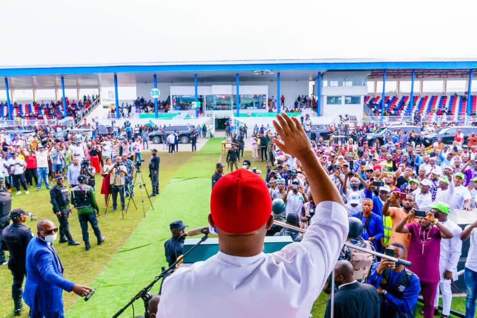 GOVERNOR HOPE UZODIMMA FLAGS OFF N4BILLION IMO YOUTH EMPOWERMENT PROGRAM