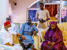 GOVERNOR HOPE UZODIMMA PAYS CONDOLENCE TO LATE AHMED GULAK'S FAMILY