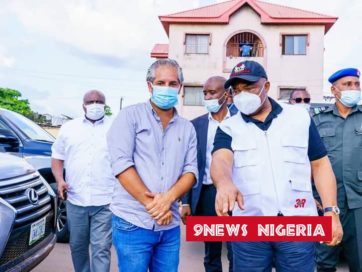 GOVERNOR UZODINMA TAKES CONTRACTORS BY SURPRISE MAKES IMPROMPTU INSPECTION OF ROAD PROJECTS