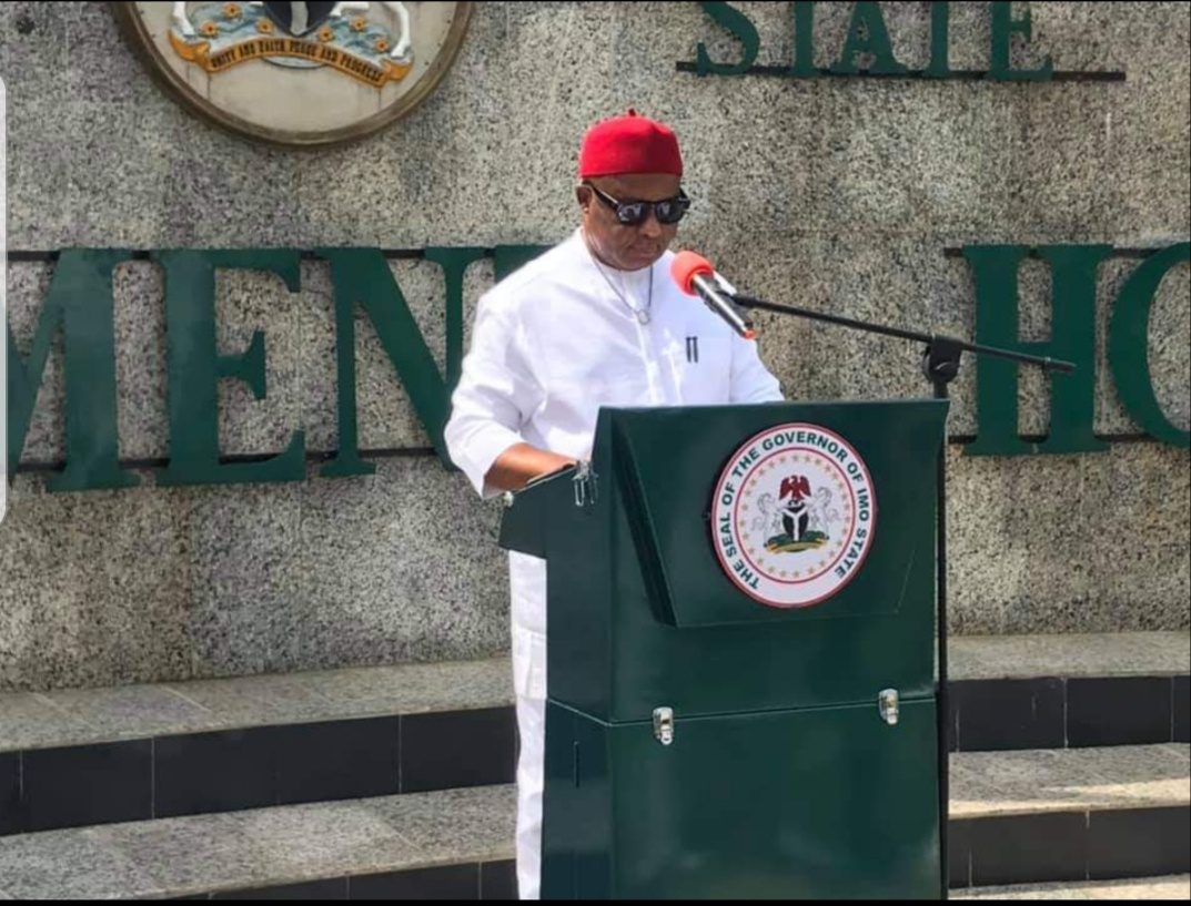 Governor Hope Uzodinma Imo State Governor
