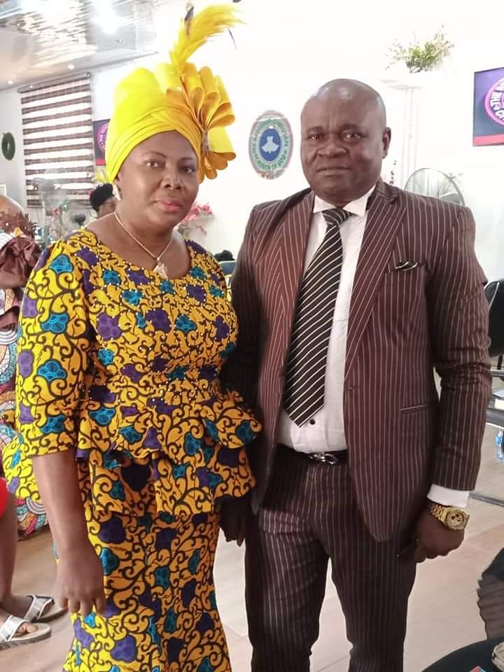 HON. CHIDI OFOEGBU AND WIFE