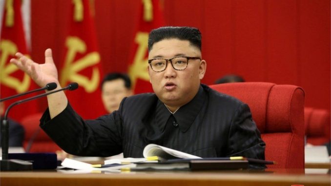 Kim Jong-un admits North Korea is facing 'tense' food crisis