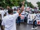 Nigerians protesting Bad Governance by Buhari