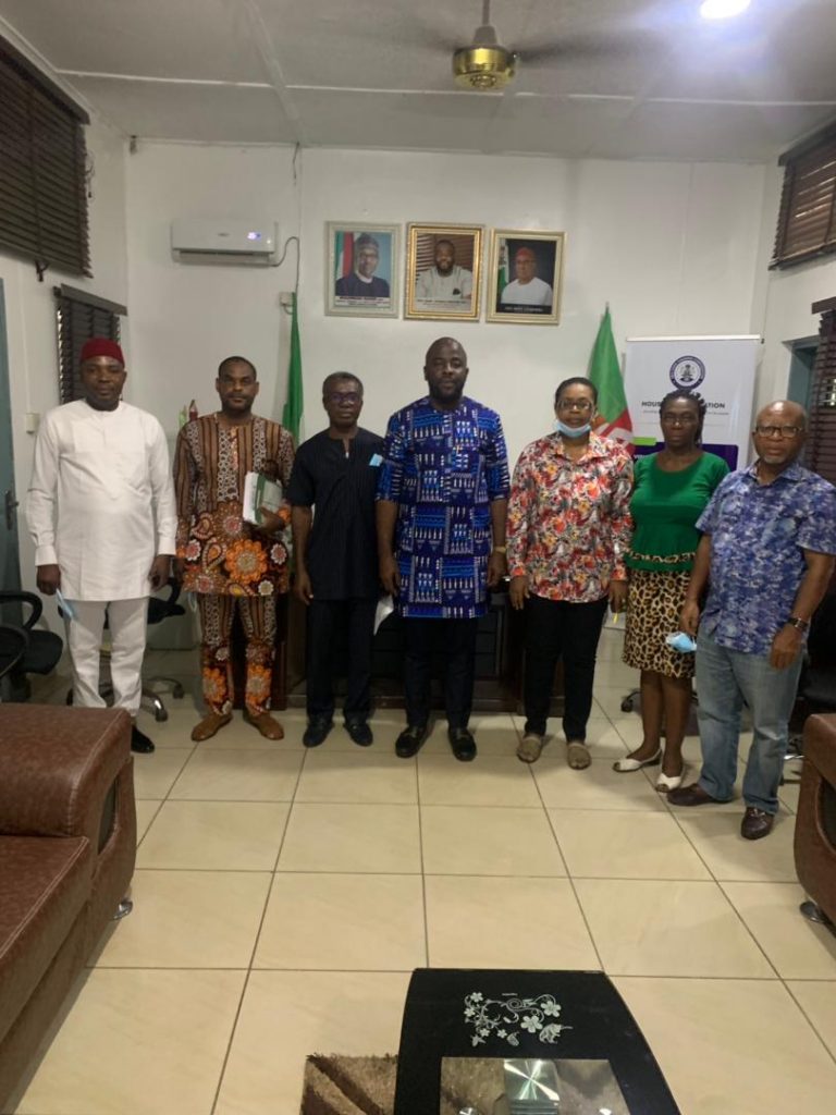 REAL ESTATE DEVELOPERS ASSOCIATION OF NIGERIA VISITS THE GM IMO HOUSING CORPORATION