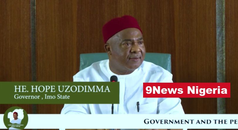 RESTORING SECURITY IN THE STATE IS A SHARED RESPONSIBILITY UZODIMMA