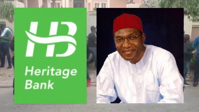 Senator Andy Uba and Heritage Bank