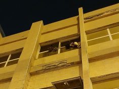 The abandoned building in Abu Shagara, Sharjah, where the incident occurred on Tuesday. - Indian expat thrown to death from abandoned building in Sharjah, 13 injured