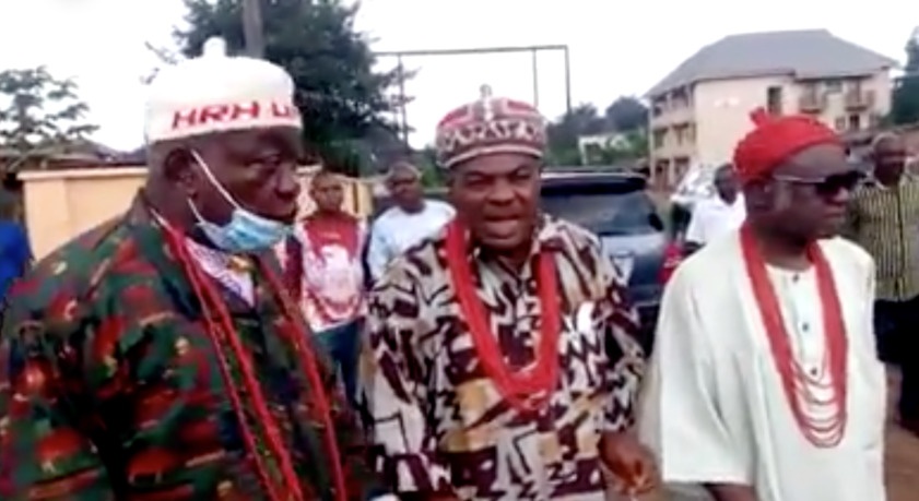 Traditional rulers from Ezinihite Mbaise, Imo state