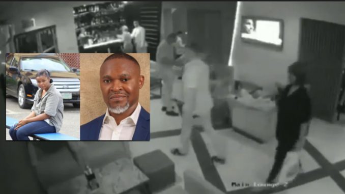 Video Emerges of Lagos Billionaire, SuperTV CEO Usifo Ataga's Last Moment With Side-chick Chidimma before she allegedly killed him (video)