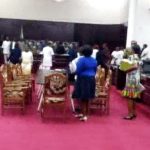 BREAKING Gunshots Among Imo State House Members Over Removal of House Members Video