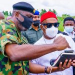 GOVERNOR UZODINMA HASTENS MOVE TO ESTABLISH A NAVAL BASE IN OGUTA IMO STATE