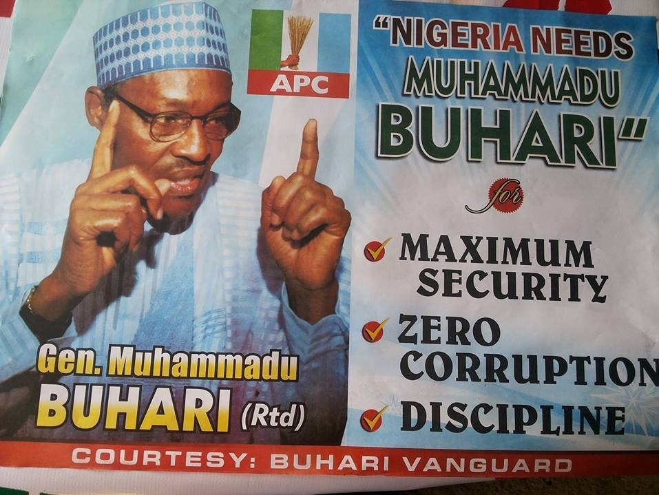 General Muhammadu Buhari Campaign Promises