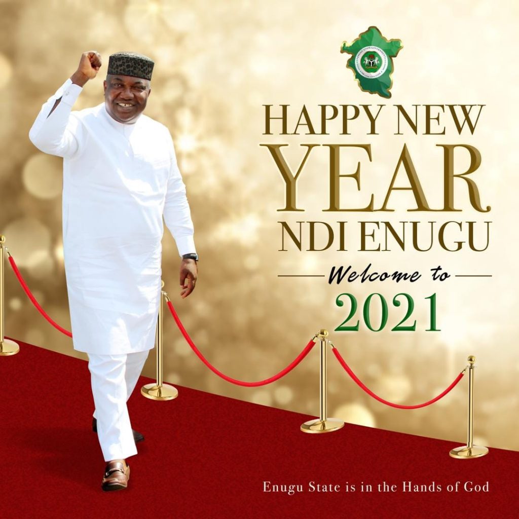 Happy New year NDI ENUGU From Governor Ugwuanyi