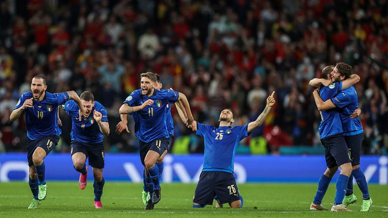 Italy advance to Euro 2020 final after shootout win over Spain