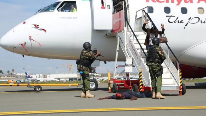 Kenya Airport Authority Security Drill