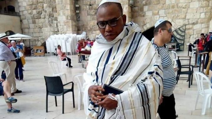 Mazi Nnamdi Kanu, the leader of the Indigenous People of Biafra IPOB