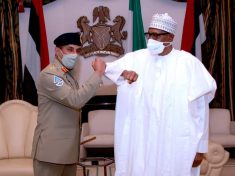 PRESIDENT BUHARI REASSURES NIGERIAs RESOLVE TO PARTNER WITH PAKISTAN IN THE TRAINING OF MEMBERS OF THE NIGERIAN ARMED FORCES
