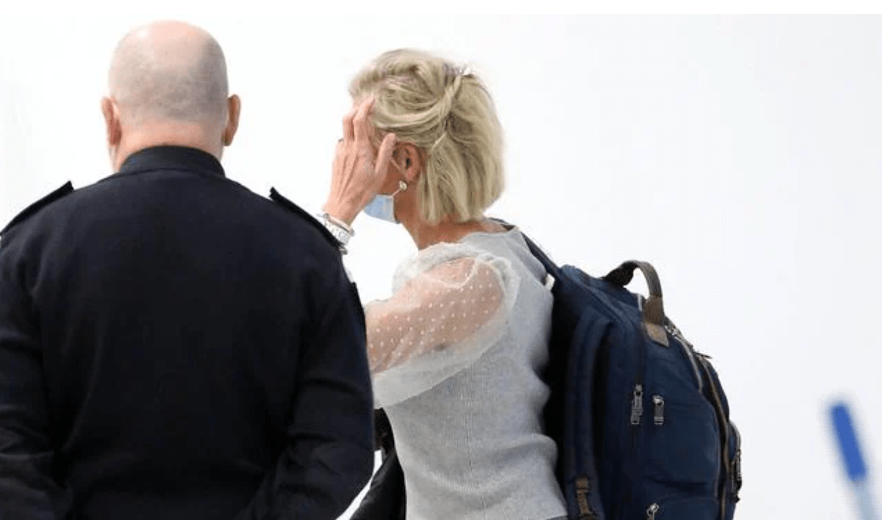 Her bags are packed. Picture: MATRIXNEWSSource:Matrix