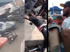 How Men of The Nigerian Military Opened Fire On Crowded Ladipo Market Killing Two Igbo Traders