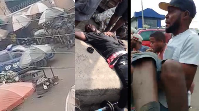 How Men of The Nigerian Military Opened Fire On Crowded Ladipo Market Killing Two Igbo Traders